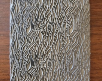 Cabtopia| Root Riot Texture Mat for Polymer clay| Clay pattern stamps| Textures for Clay imprints| Polymer clay texture and PMC | TM113