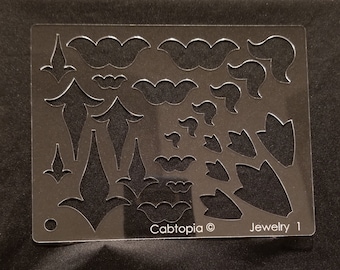Cabtopia Template Jewelry #1 Crystal Clear