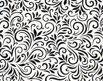 Cabtopia| Micro Leaf Swirls | Texture Mat for Polymer clay| Clay pattern stamps| Clay imprints| Polymer clay texture and PMC | TM240