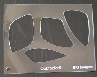 Template BIG Imagine...Cabochon, Lapidary, Jewelry