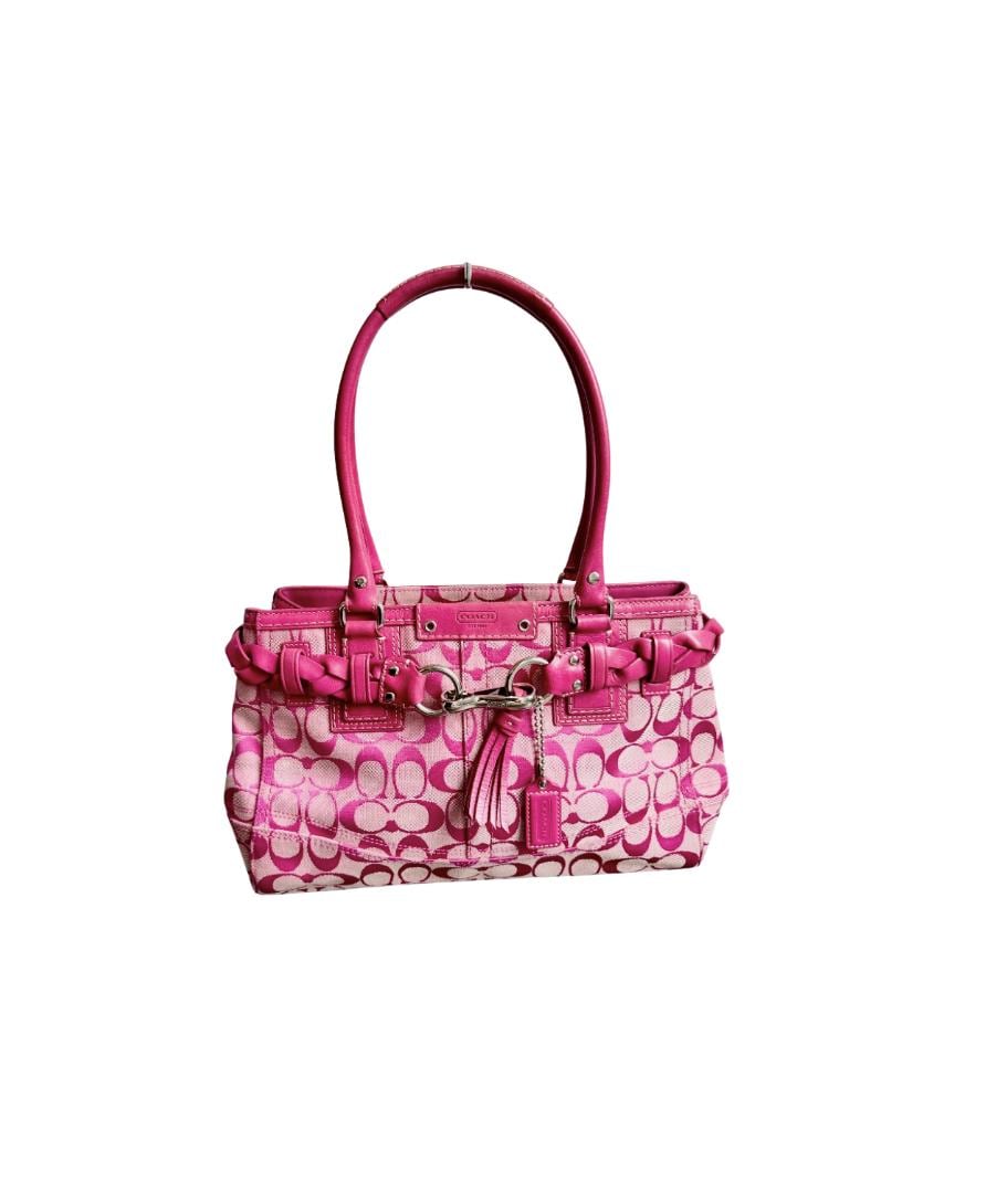 Vintage coach bag pink - Etsy 日本