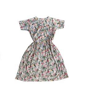 Echte vintage jaren 80 bloemenjurk