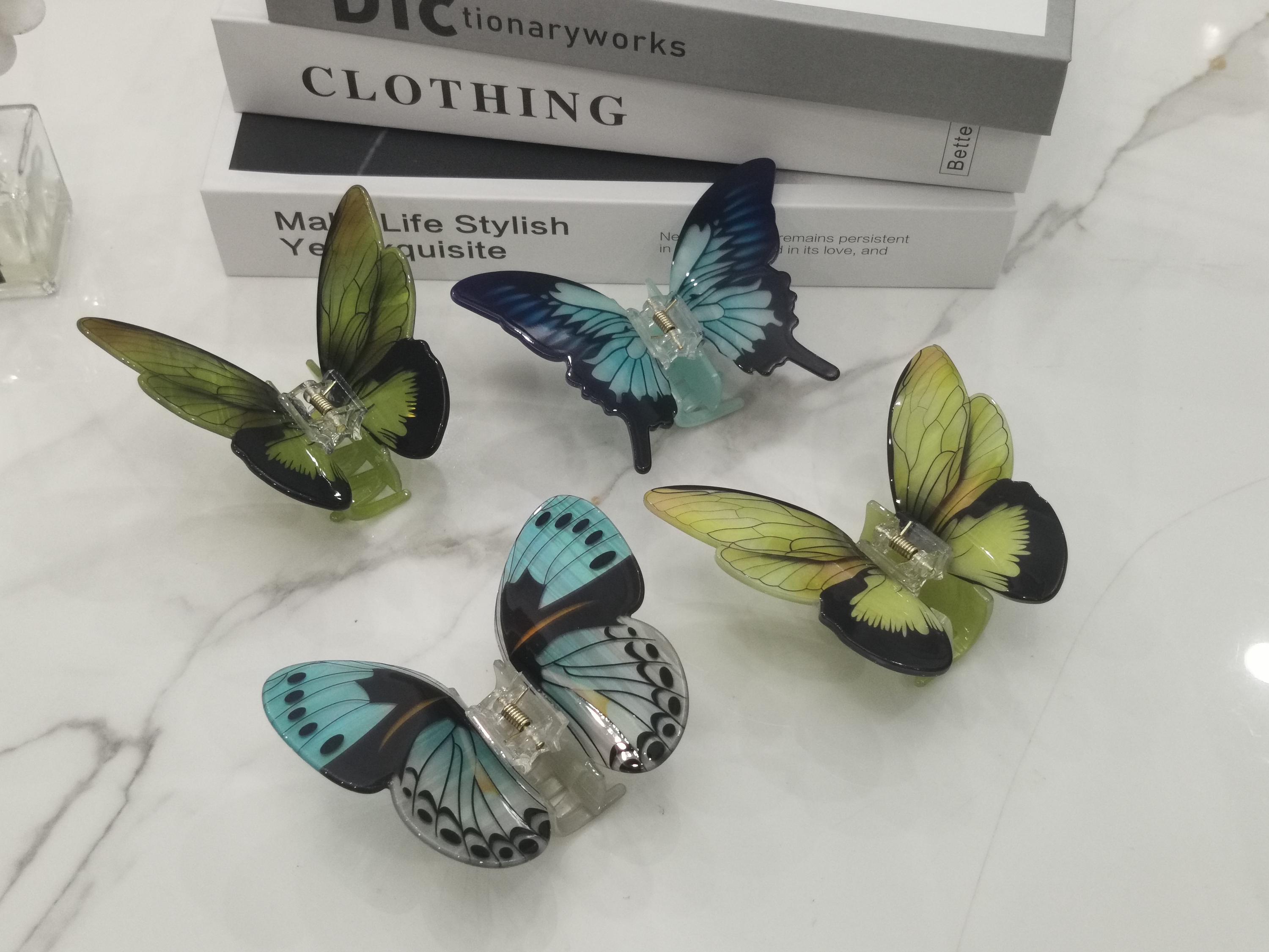 Butterfly hair clip - Etsy 日本