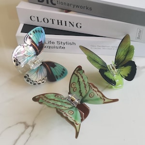 3D Butterfly Hair Clip: Colorful Fairy Hair Accessories
