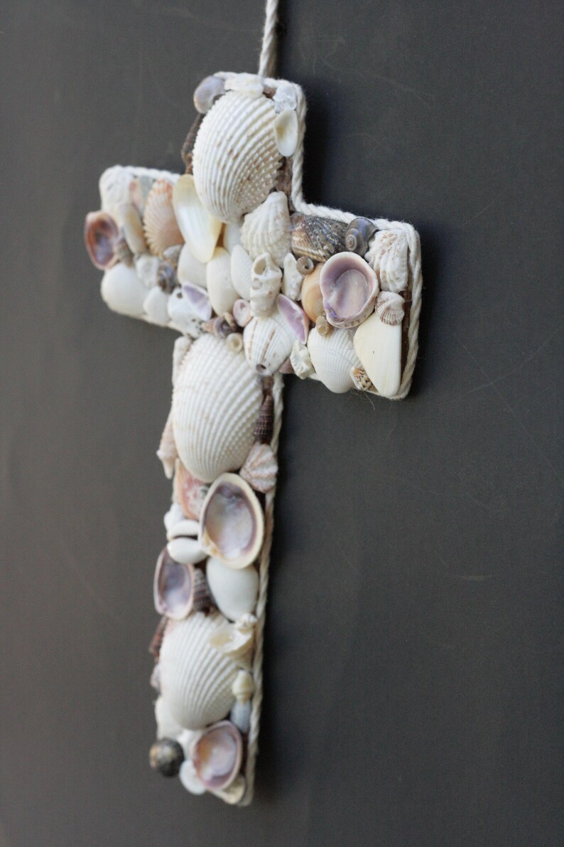 Seashell Cross #001 - Etsy