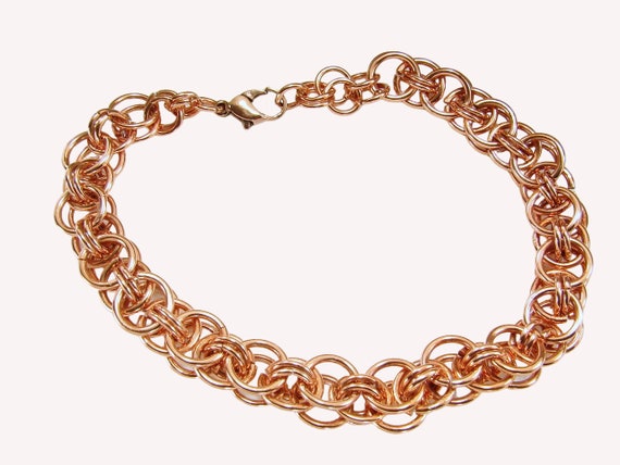 Copper Chain - Solid & Textured Double Cable 5mm - By the Foot – Cool Tools