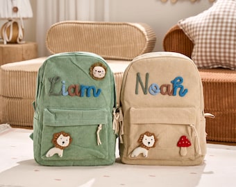 Zaino per bambini personalizzato con nome / Zaino per bambini piccoli / Borsa per bambini personalizzata