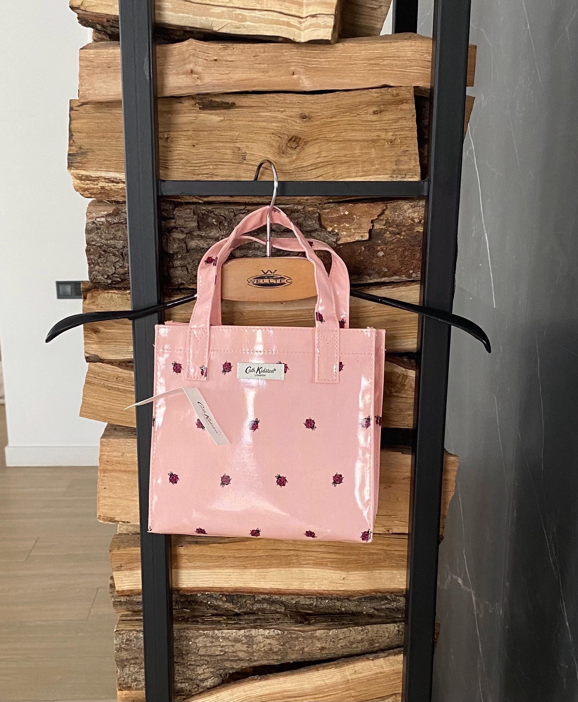 Cath Kidston Pink Ladybird Print Small Coated Bookbag - Etsy Israel
