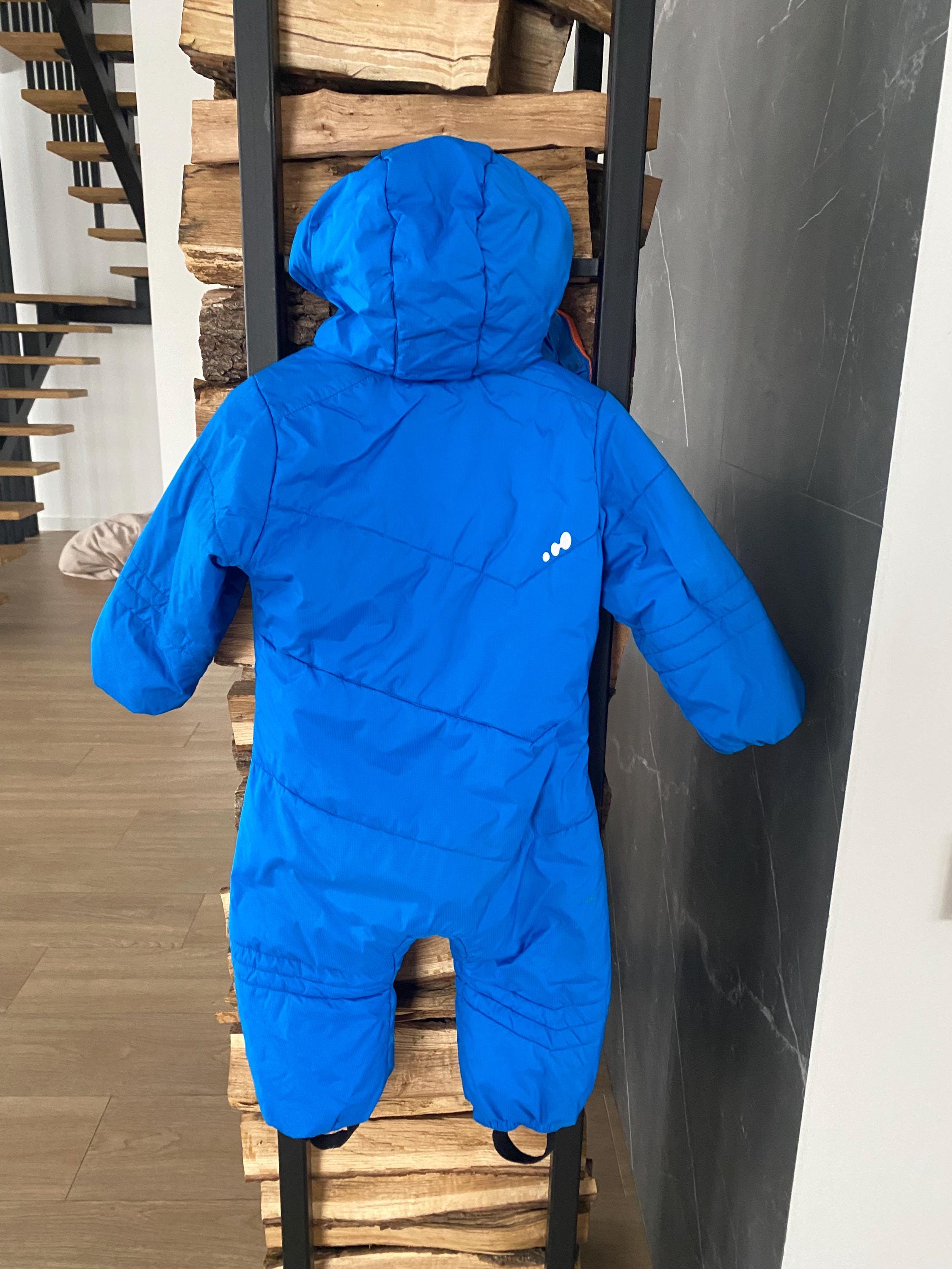 Kids Winter Snowsuit Wedze Decathlon France |blue Orange | Toddler