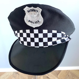 Security Police Costume Hat: Adult Cosplay Cap