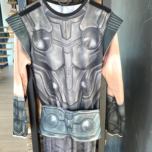 Spider-Man Muscle Costume for Kids | Size 140–146 cm | Age 9-11| Superhero Dress-Up Outfit |Marvel kids