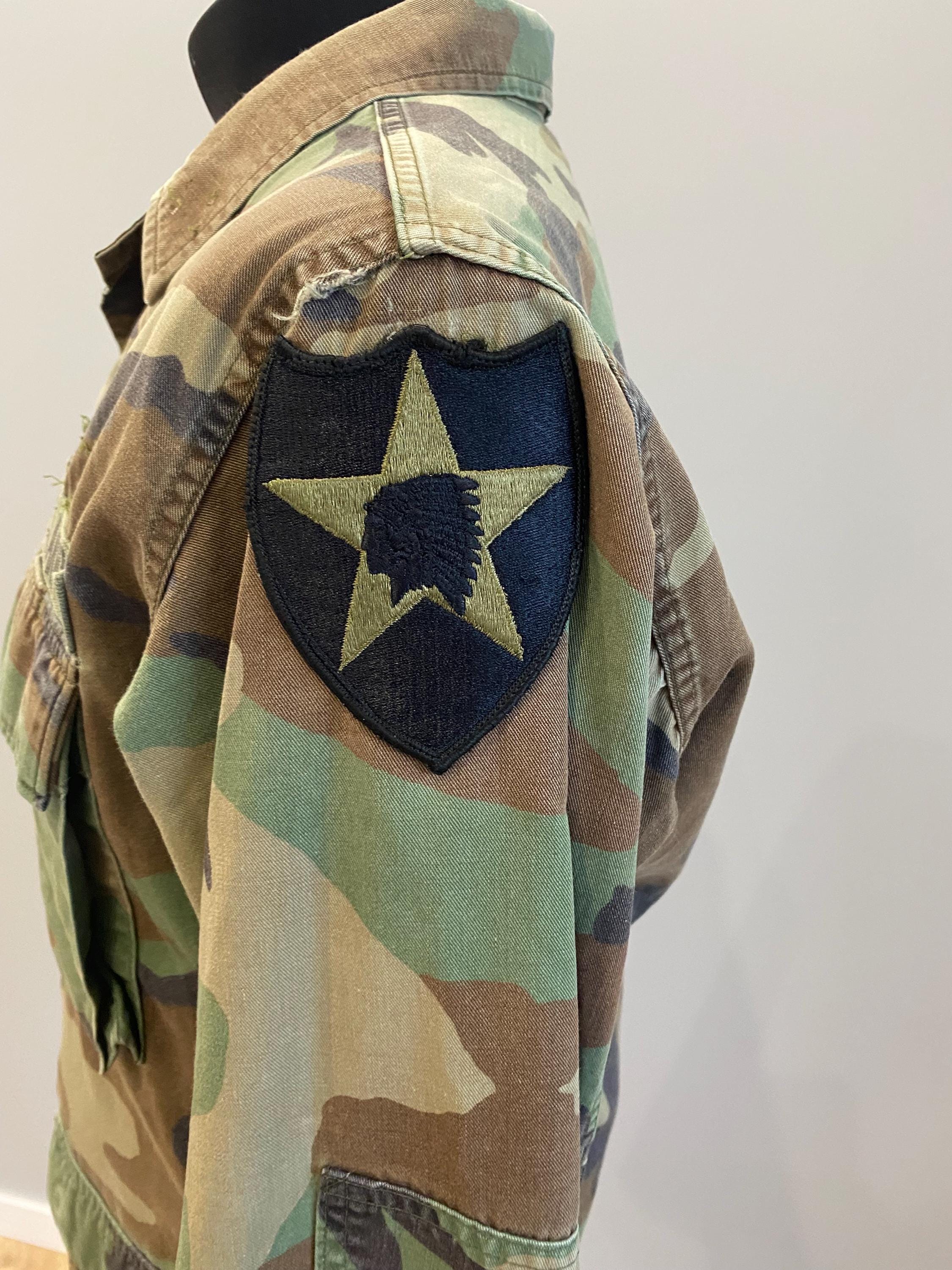 Vintage U.S. Army Military Jacket – Small Long, Original Issue 