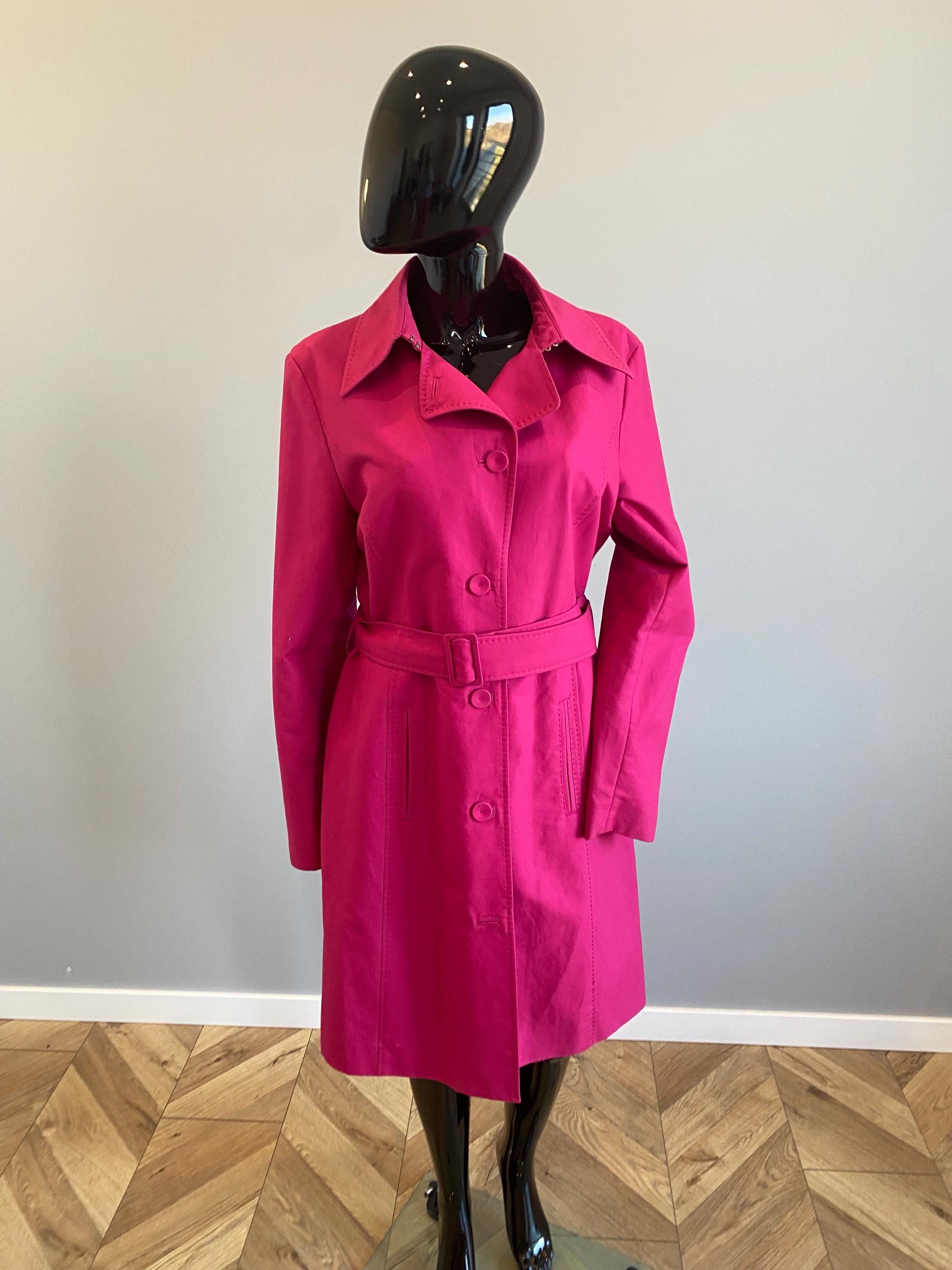Pink trench coat - Etsy 日本