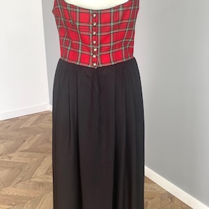 Vintage Salzburger Dirndl Dress – Traditional Austrian Trachten, Size 38 Bavarian dress Octoberfest wear