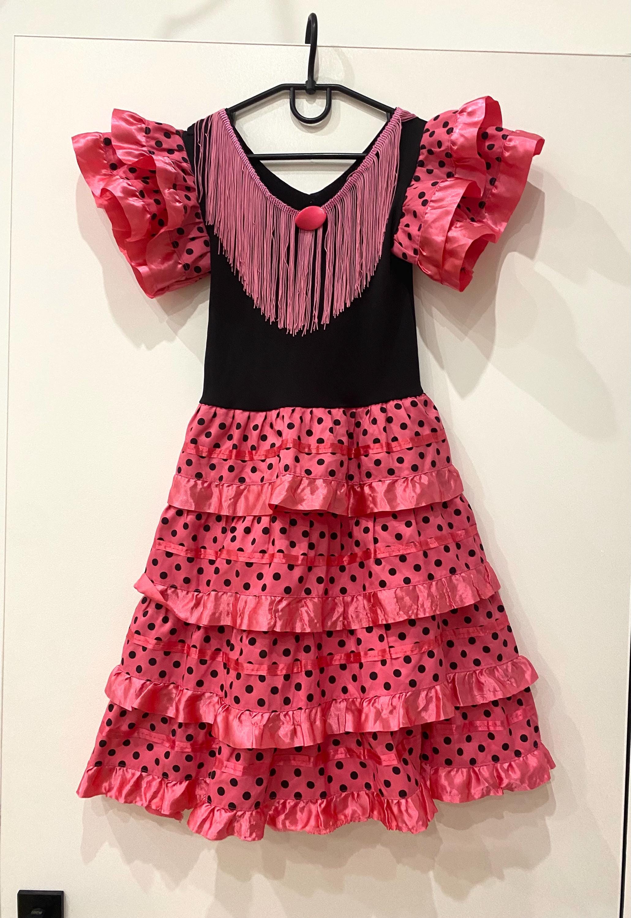 Vestito Spagnolo di Flamenco bambina, Mar
