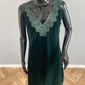 zara green cami dress New Zara Lingerie Style Wrap Draped Midi Camisole Dress Size Medium M Green