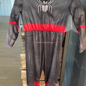 Spider-Man Muscle Costume for Kids | Size 122–128 cm | Age 7–8 | Superhero Dress-Up Outfit |Marvel kids
