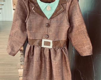 Girls Roald Dahl Costume | Book Day Fancy Dress | Age 4-5 Years | 110 cm