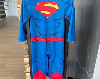 Muscle Superhero Costume Jumpsuit: Kids Size 2-3 Years