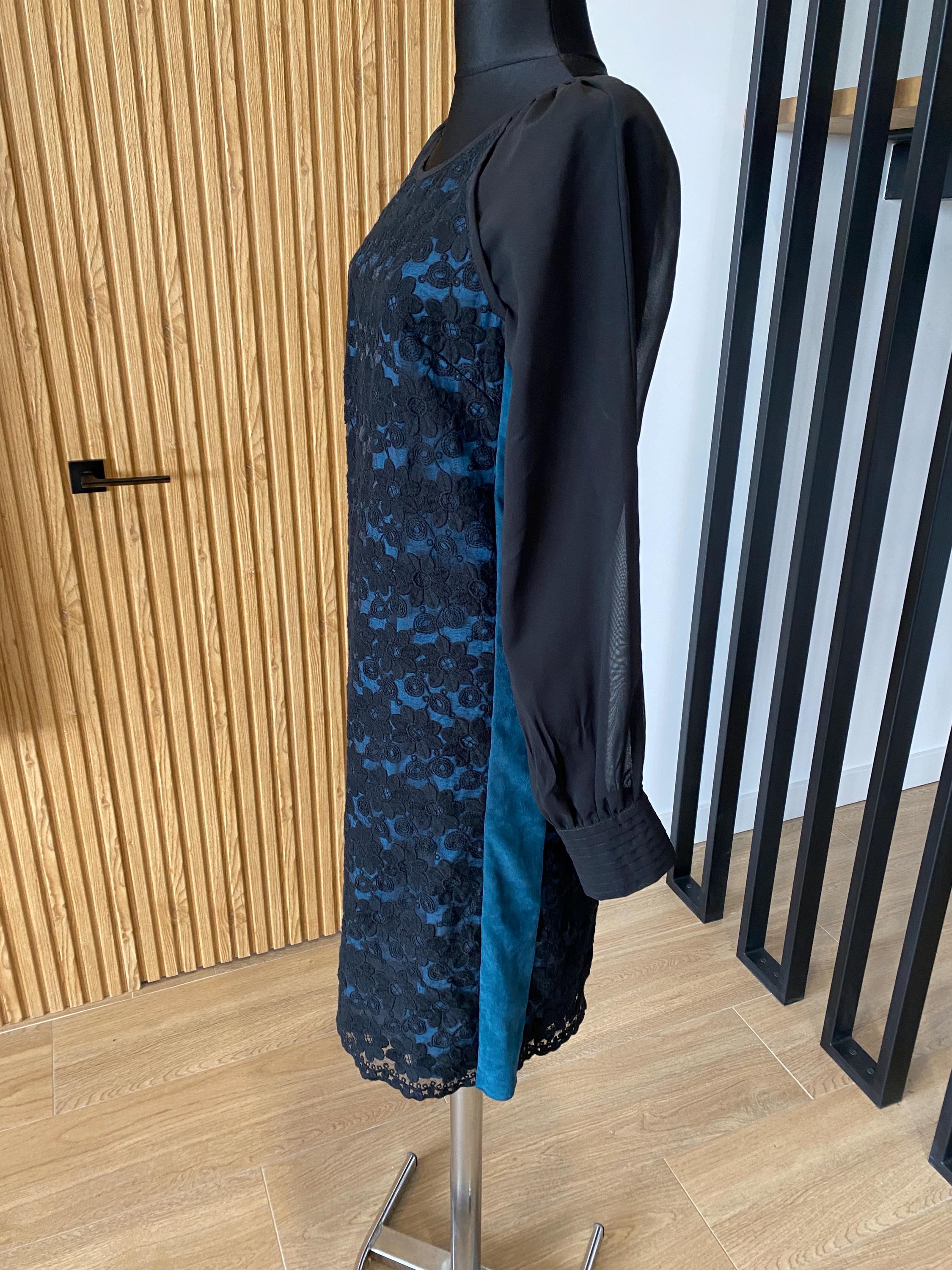 turquoise and black lace dress Labyrinth Lace Dress in Turquoise and Black Glitz Glam and Rebellion