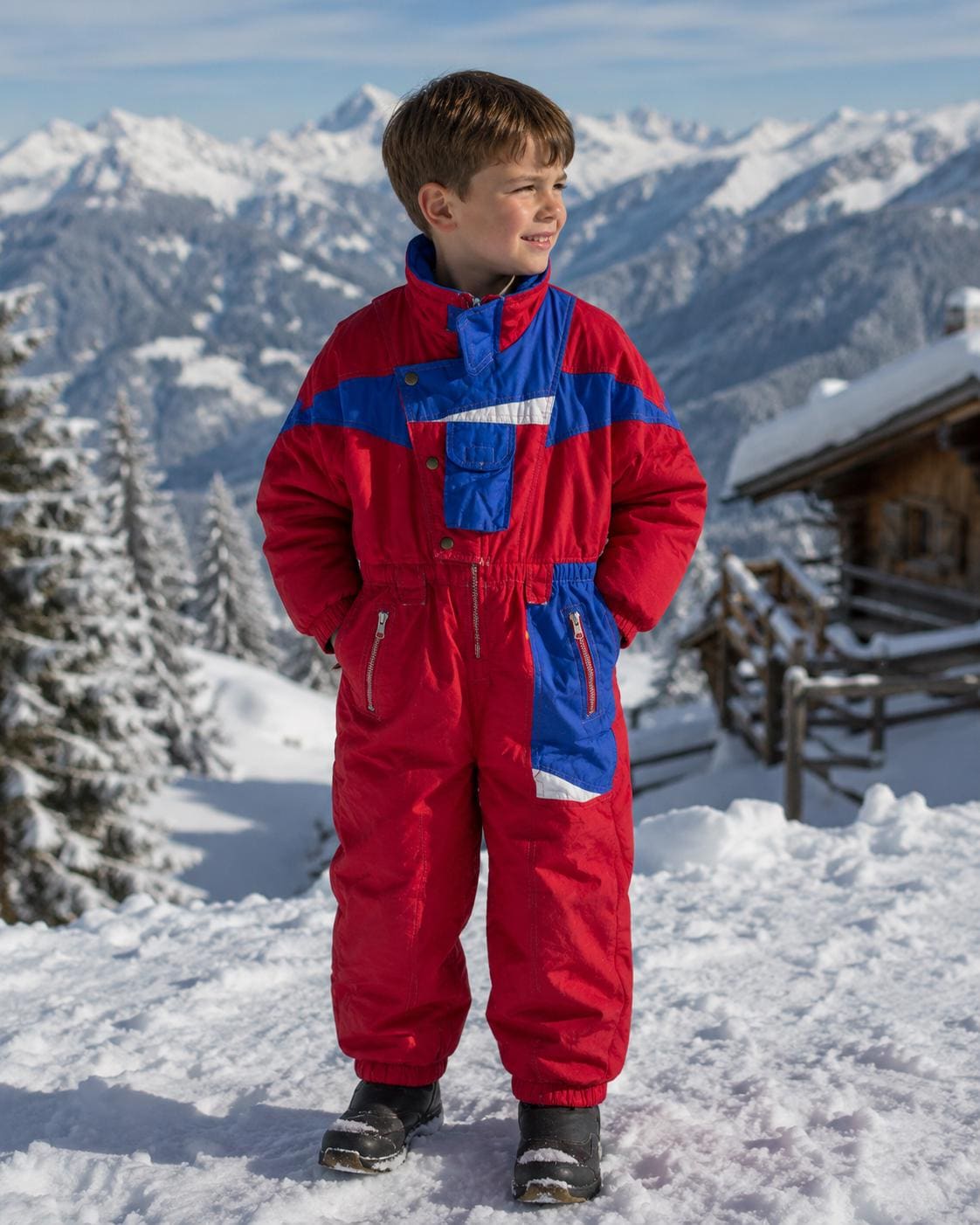 Vintage Ski Suit Kids - Etsy