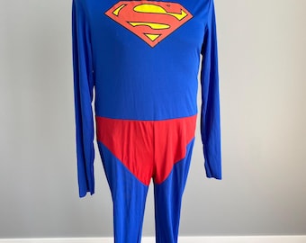 Superhjältekostym Clark Kent Cosplay Herrkostym för vuxen