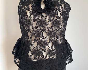 Gothic Lace Pirate Blouse: Ruffled Baroque Romantic Top