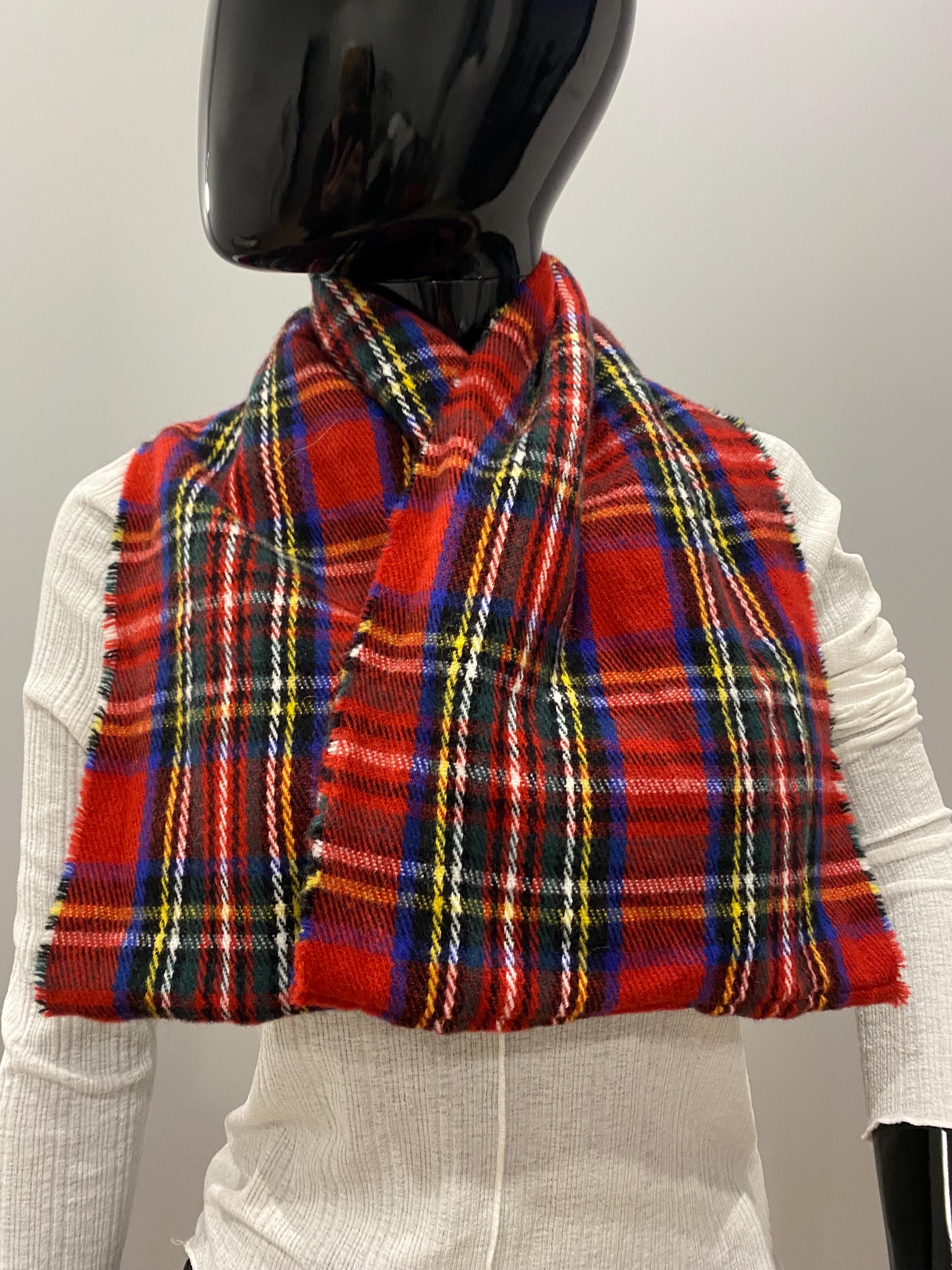 James Pringle Weavers Tartan Acrylic Infinity Scarf 180×26 Cm - Etsy
