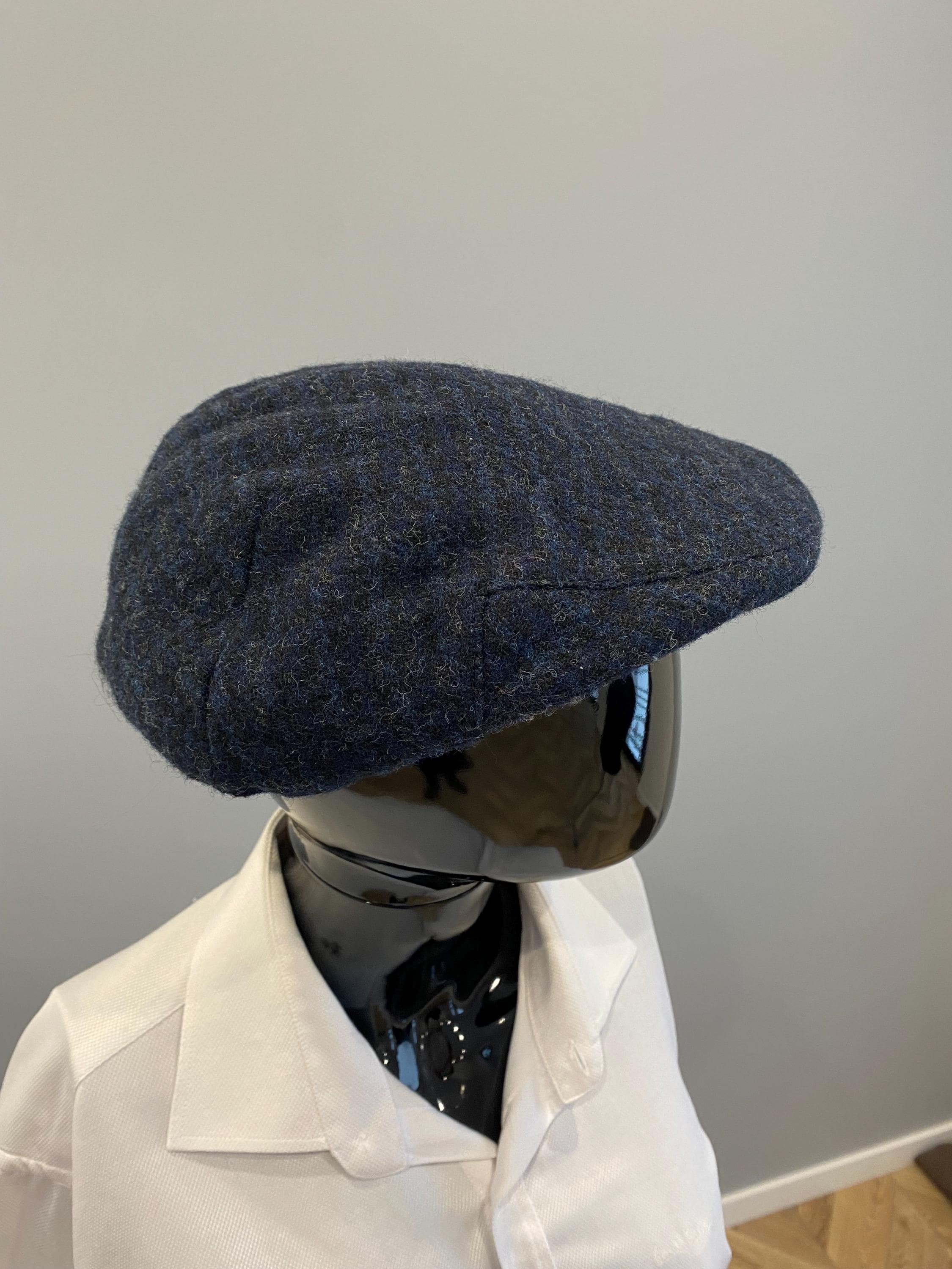 70s Newsboy Hat Blue - Etsy Australia
