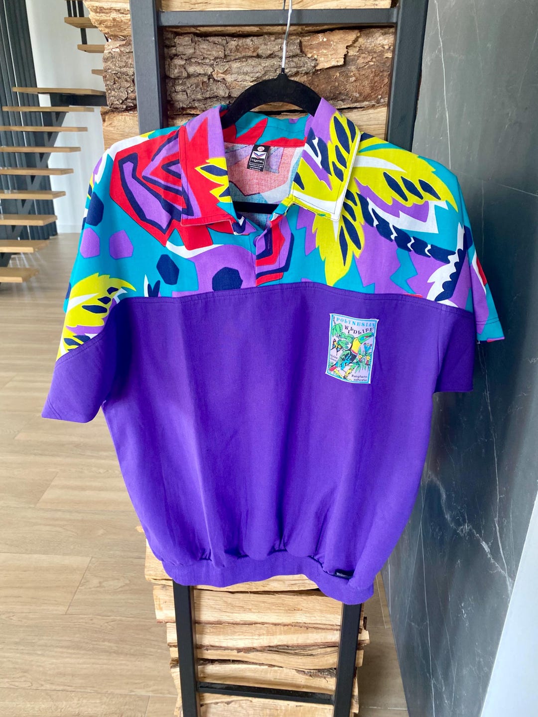 Vintage Trigema Color Block Polo Shirt – Made in Germany – Size M - Etsy
