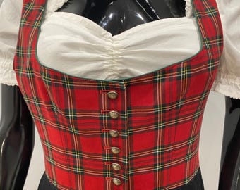Austrian Dirndl Dress Vintage •Salzburger  Trachten • Size 38 (M)US10• Bavarian Oktoberfest Dress
