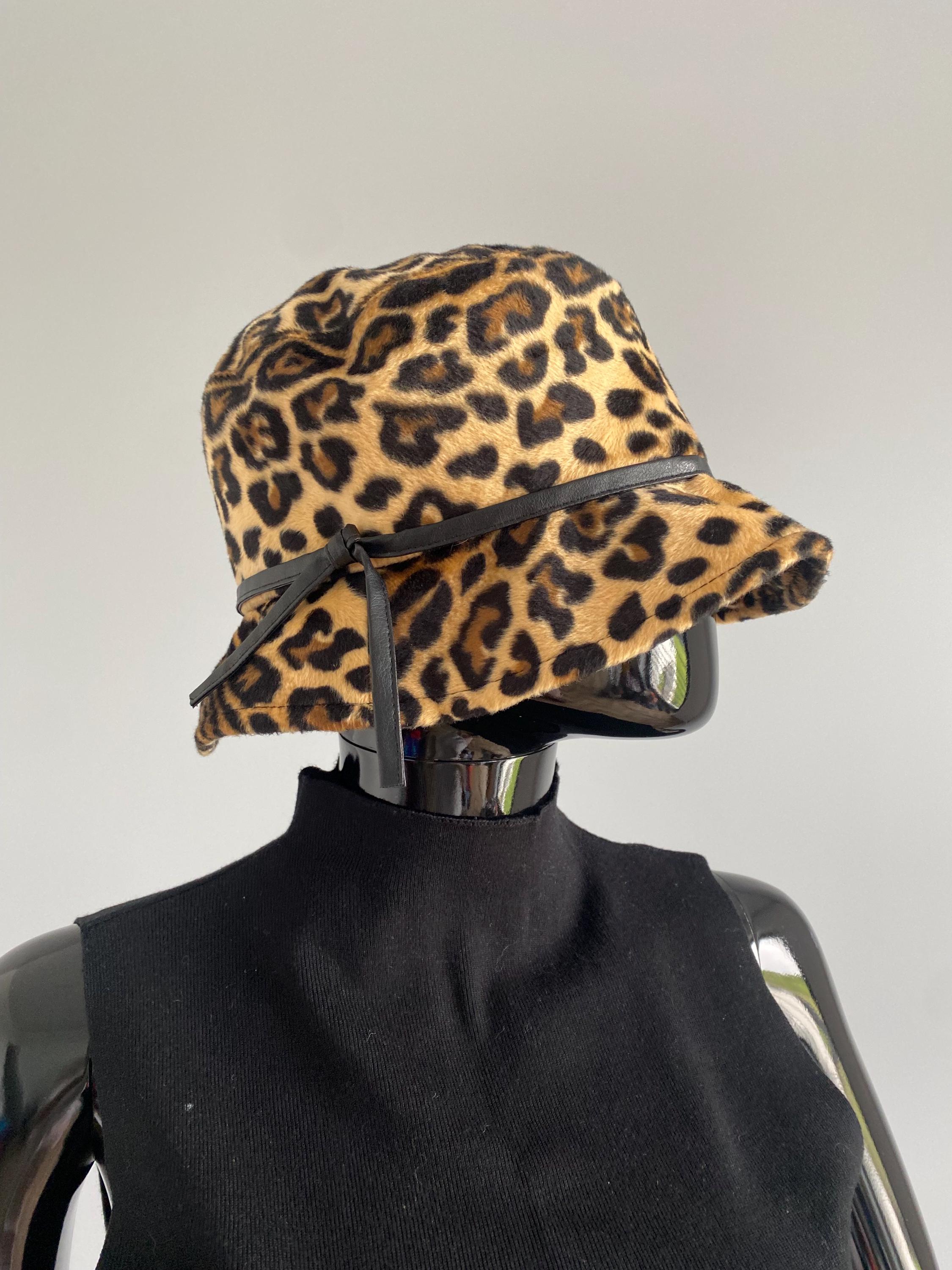 Vintage 90s Streetwear Wool Blend Velvet Deep Pile Fleece Bucket Hat Cap Womens Bucket 1990s Vintage Hats for Women for sale | eBay main image 4