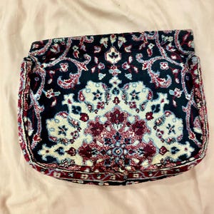 Vintage carpet bag| boho chic |shoulder bag | clutch bag| vintage original|made in England |gift for her