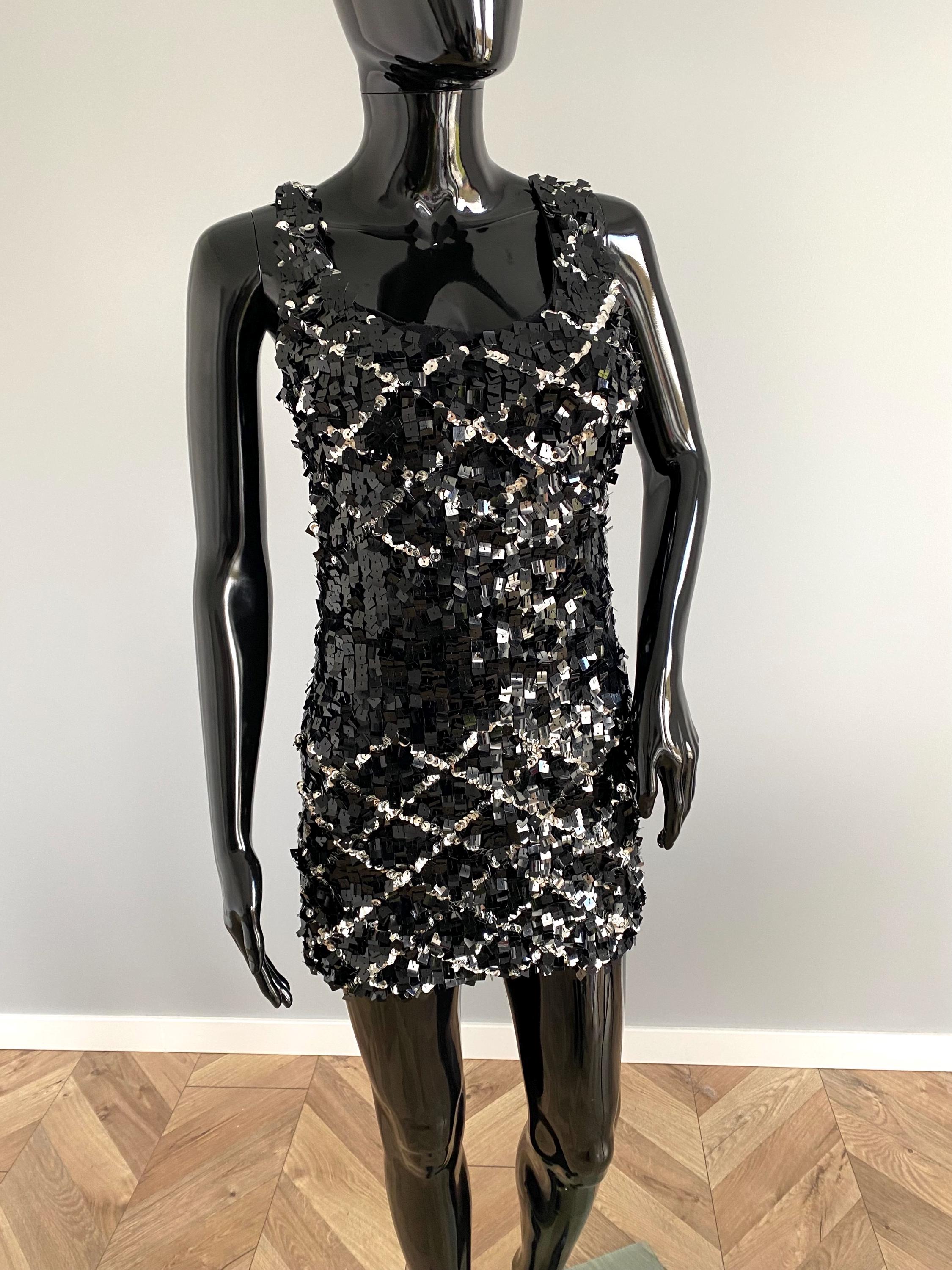 black sequin dress tights Little Black Sequined Dress
