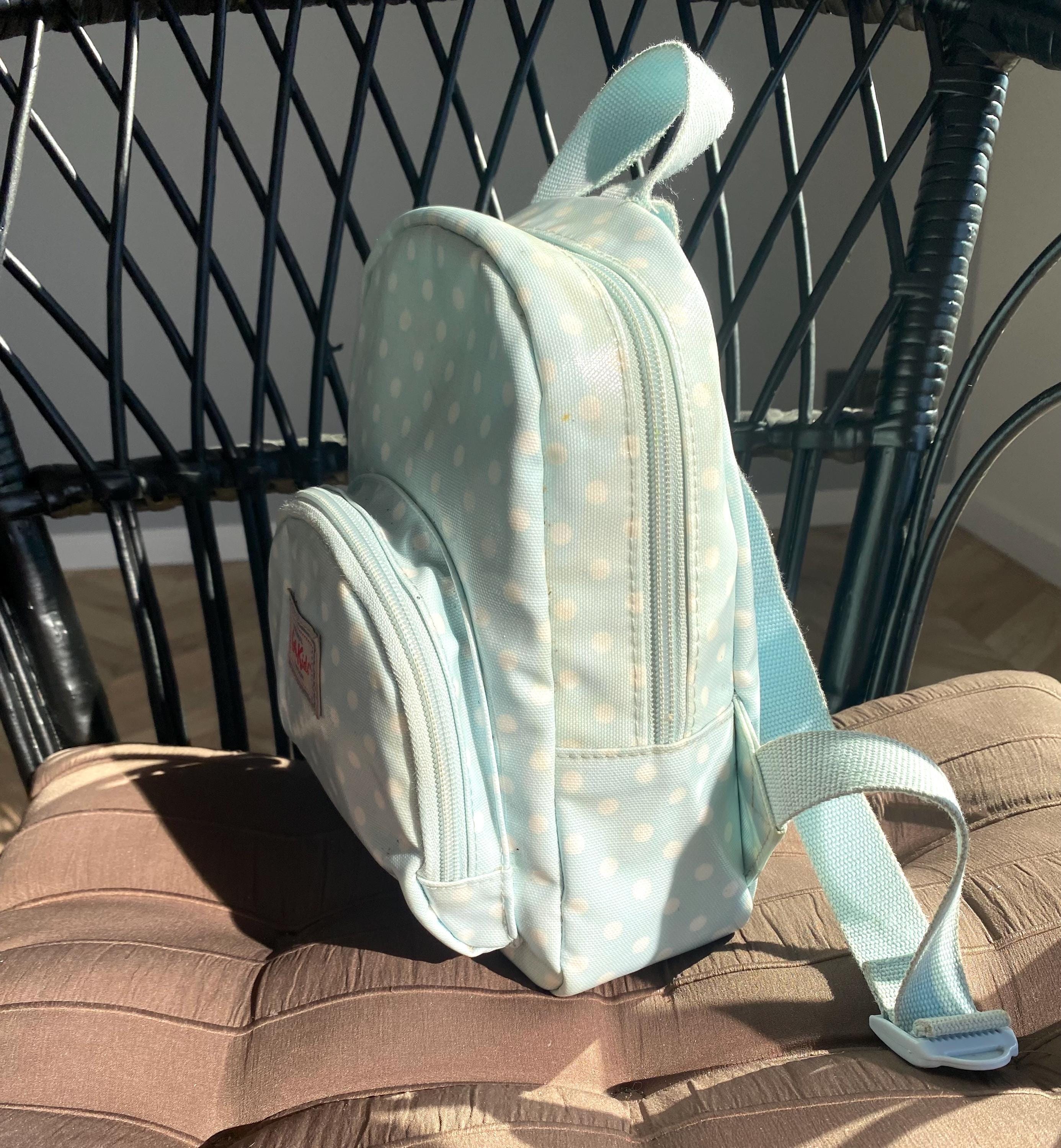 Cath Kidston London Light Blue Polka Dot Fold Over Backpack NWOT Cath Kidston Kids Backpack – Light Blue Polka Dot – Toddler  main image 2