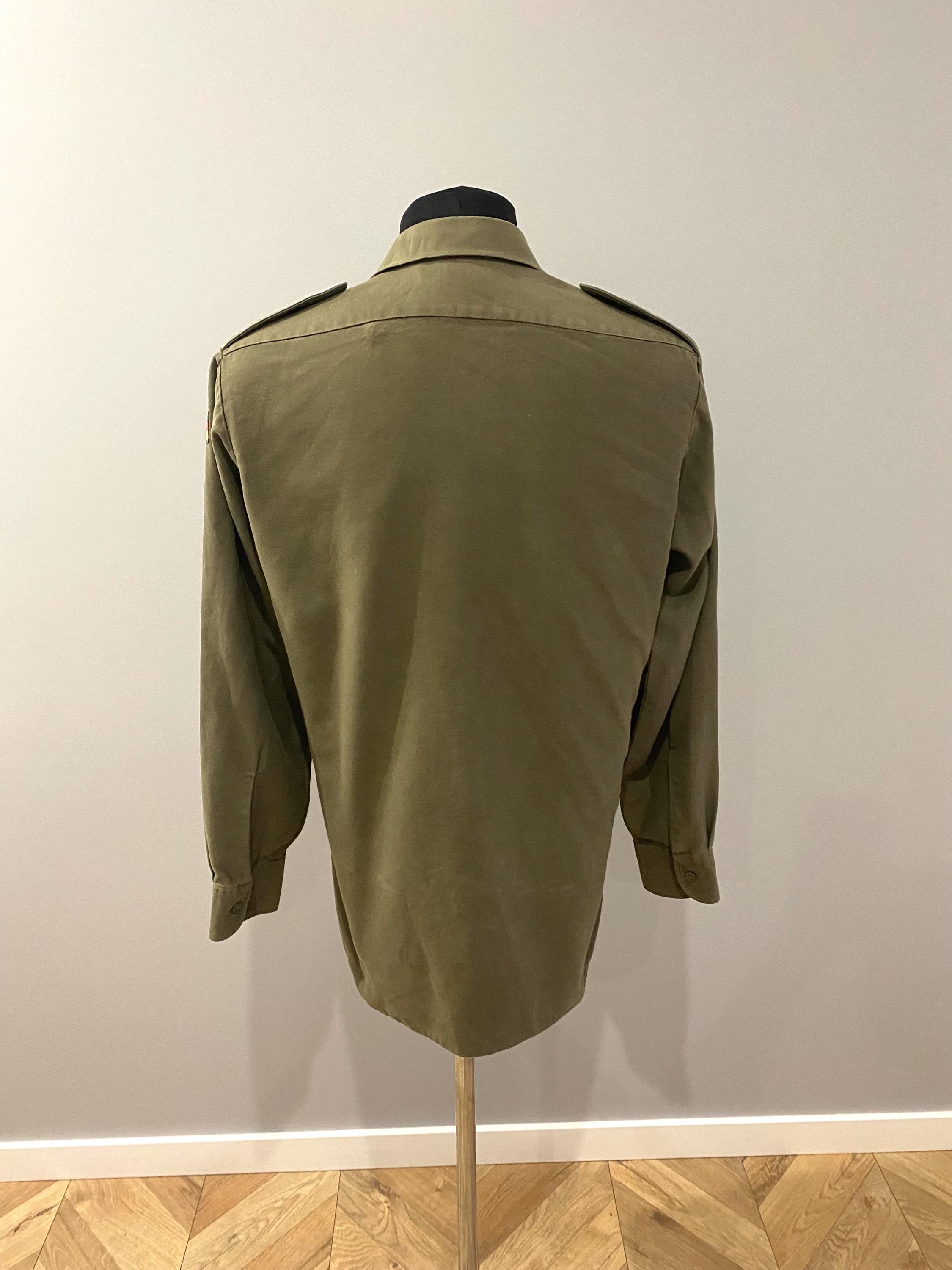 Vintage German Army Field Shirt - Khaki Military Style - Size M - Etsy