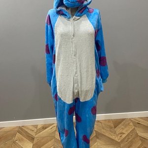 Monster Inc Onesie Costume Adult - Etsy UK