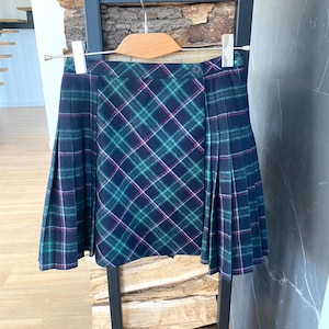 Jack Wills tartan kilt  skirt | Y2K preppy dark academia style | UK 6  / US 2