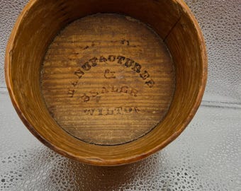 Antique Bentwood Dry Measure - E.B. Frye & Son - Wilton, NH