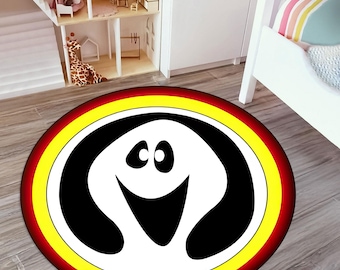 Ghostbusters Rug: Retro Movie Decor, Kids Room, Non-Slip