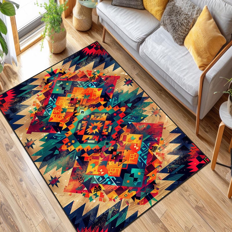 Aztec Rugs - Etsy