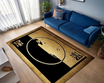 Scarface Rug: Tony Montana Movie Room Decor, Fan Gift