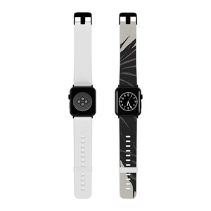 Stylish Apple Watch Band - Tropical Leaf Design, Customizable Silicone Strap for Men and Women, Perfect Gift for Any Occasion, Trendy -Anime