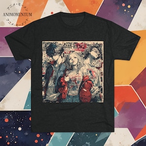 Vintage Anime T-Shirt - Retro Streetwear Tee, Grunge Manga Style Shirt, Original Anime Street Fashion by Animomentum