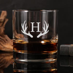 Whiskey Glasses for Groomsmen Proposal Personalized Gifts - Engraved Glasses and Wedding Party Favor Bachelor Party Gift Ideas
