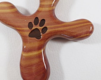 Comfort Dog Paw Palm Crosses