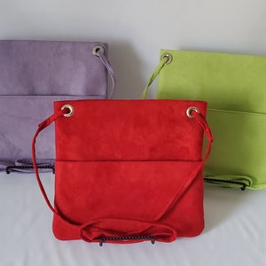 Cross-Body Handbag Pdf | Pdf Cross-Body Sewing Pattern | Minimalistic Bag Sewing Pattern | Pocketbook Sewing Pattern | Handbag Sewing Pdf