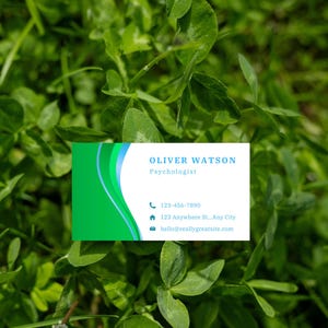 Personalised Business Cards |Small Business Cards |Professional Business Cards |Modern Business Card |Calling Cards |Editable Canva Template