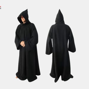 Benedictine Monk Habit, Medieval LARP Cosplay Costume for Ren Faire