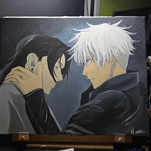 Gojo Geto Jujutsu Kaisen original painting no print Perfect Gift